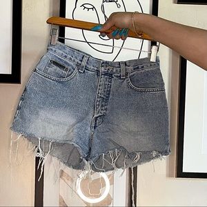 Cutoff shorts